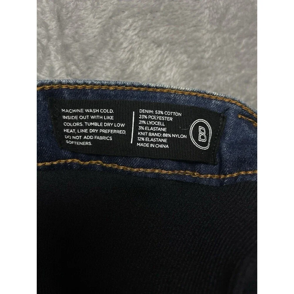 BLANQI Maternity Belly Support Zipper-Less Pull-on Skinny Jeans Women’s Size 12